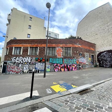 Studio Paris 13 Quartier Butte-Aux-Cailles Exterior foto