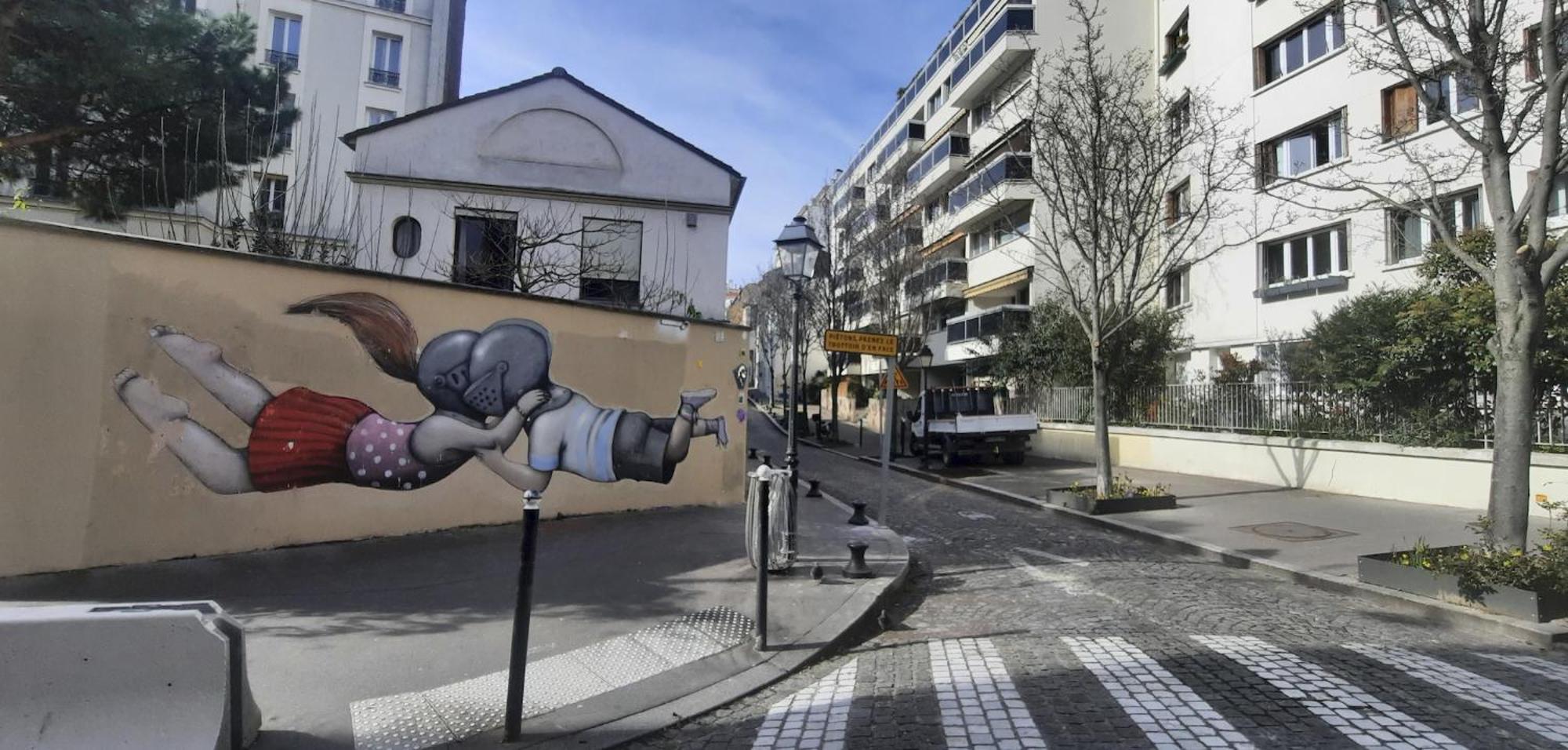 Studio Paris 13 Quartier Butte-Aux-Cailles Exterior foto