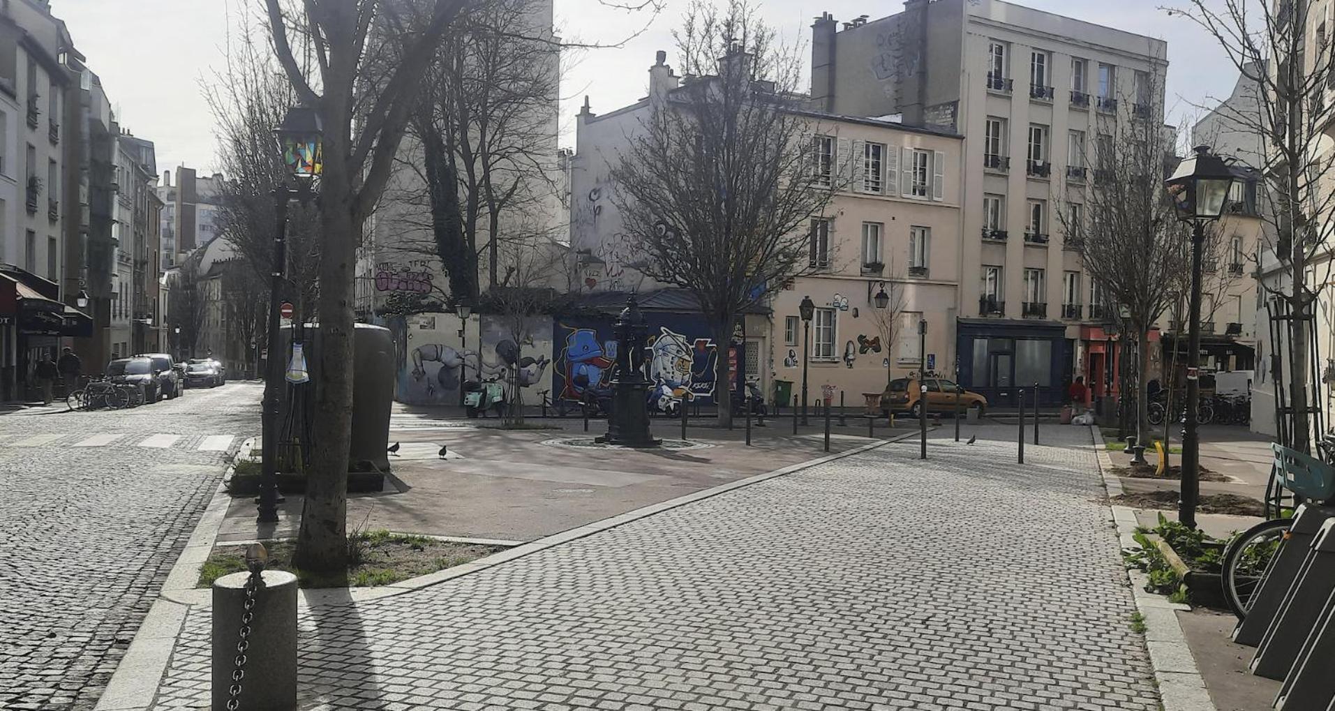 Studio Paris 13 Quartier Butte-Aux-Cailles Exterior foto