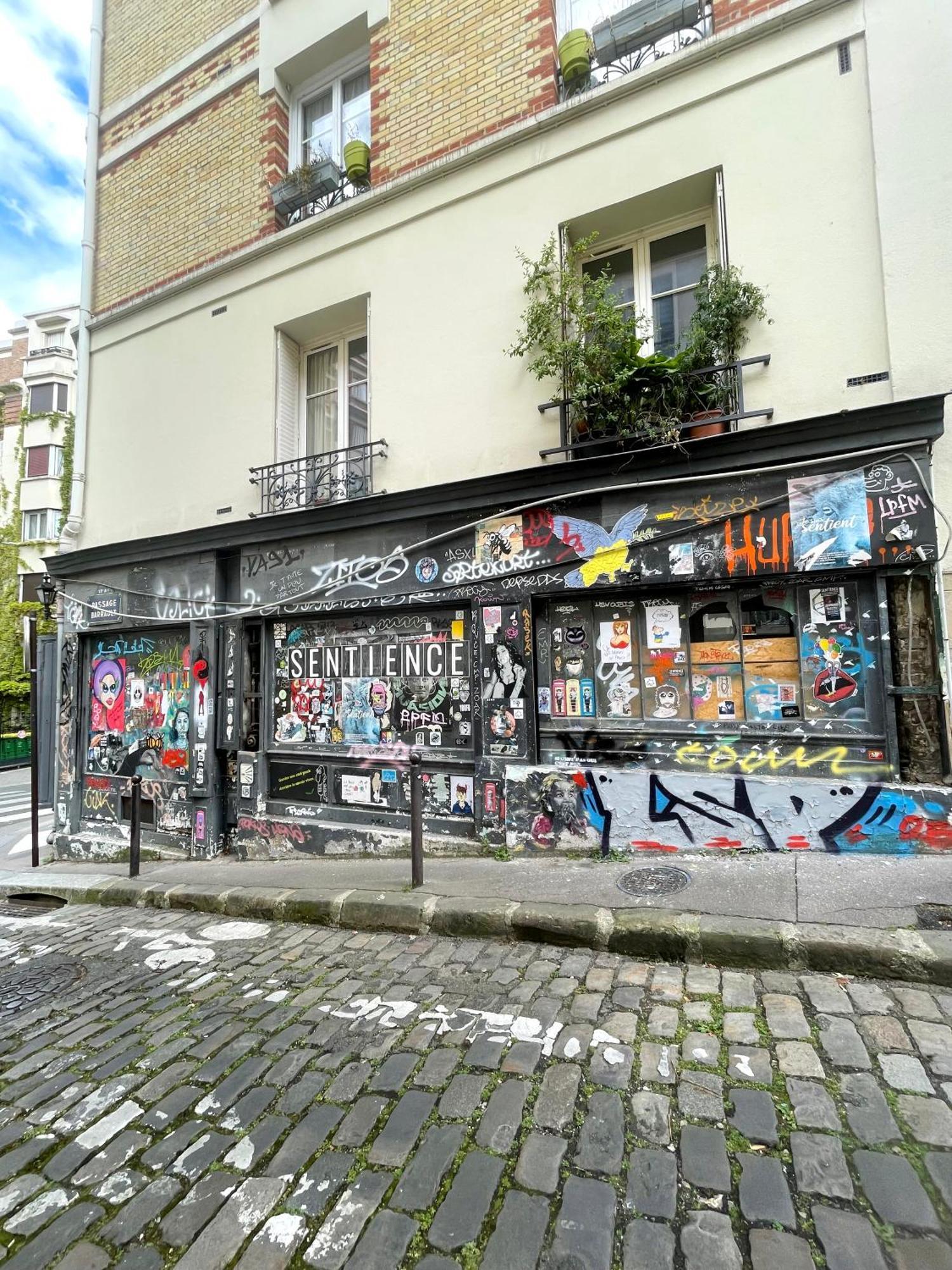 Studio Paris 13 Quartier Butte-Aux-Cailles Exterior foto