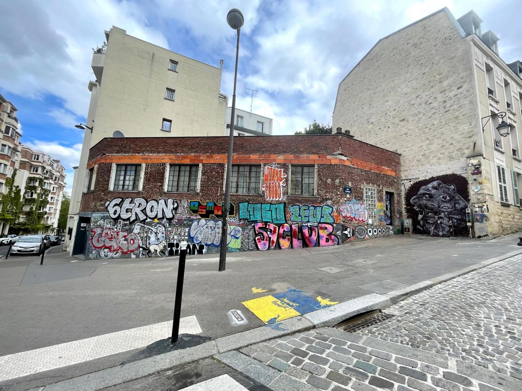 Studio Paris 13 Quartier Butte-Aux-Cailles Exterior foto
